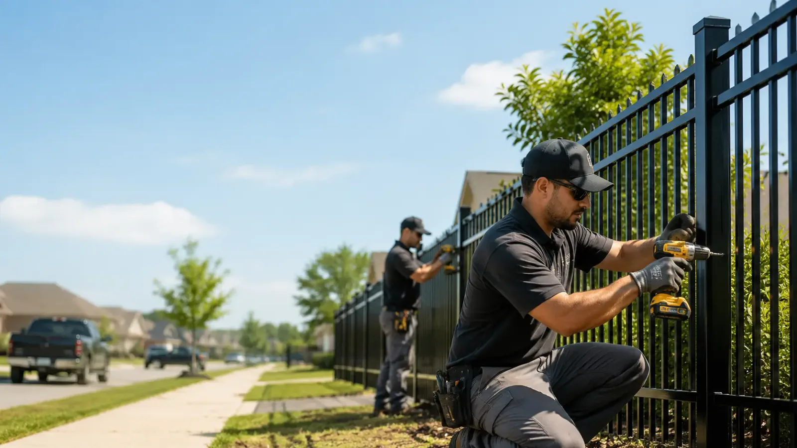 Metal Fence Installation in Tutwiler, MS